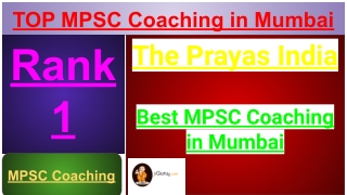 Best MPSC Coaching in Mumbai