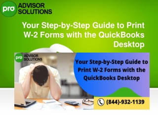 Print w2 form with QuickBooks Desktop| Know Inch by Inch