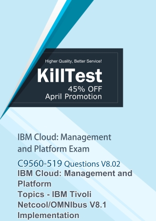 IBM Certification C9560-519 Questions and Answers Killtest V8.02