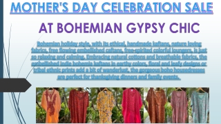 MOTHER'S DAY CELEBRATION SALE