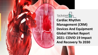 2021 Cardiac Rhythm Management (CRM) Devices And Equipment Market Size, Growth