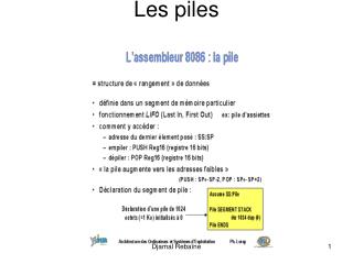 Les piles