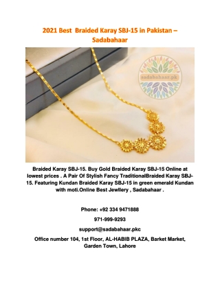 2021 Best  Braided Karay SBJ