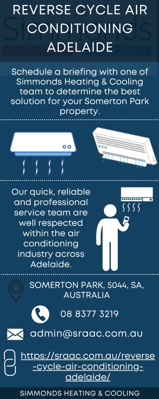 Reverse Cycle Air Conditioning Adelaide