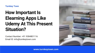 How Important Is Elearning Apps Like Udemy At This Present Situation