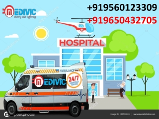 Masterly Ambulance Service in Ranchi at Low-Budget by Medivic