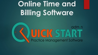 Online Time and Billing Software