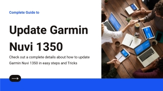 Complete Guide to update Garmin Nuvi 1350