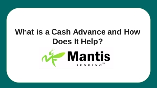 What is a Cash Advance and How Does It Help?