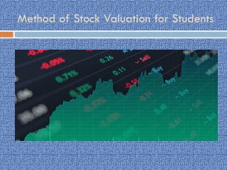 Method of Stock Valuation for Students