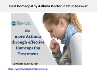 Best Homeopathy Asthma Doctor in Bhubaneswar