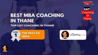 Best CAT Coaching in Thane