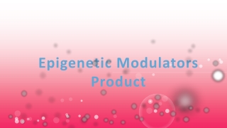 Epigenetic Modulators Product