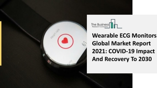 Wearable ECG Monitors Market Share, In-Depth Analysis, Restraints And Growth