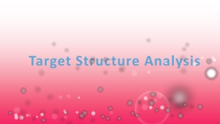 Target Structure Analysis