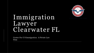 Immigration  Lawyer  Clearwater FL-  A Private Law Firm
