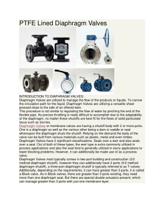 PTFE lined Pipe Fittings Dimensions to B16.5 and DIN2848 .