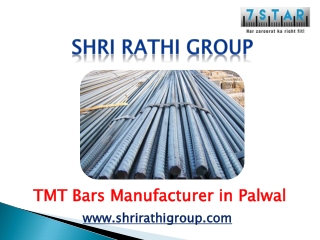 TMT Bars Manufacturer in Palwal – Shri Rathi Group