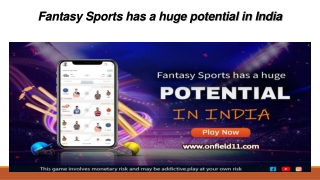 BLOG 10  Fantasy Sports has a huge potential in India (1)