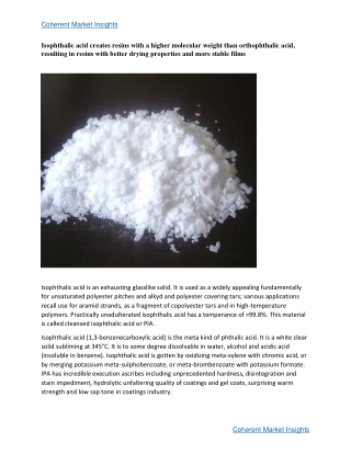 Isophthalic Acid