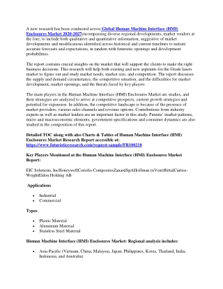 Global Human Machine Interface