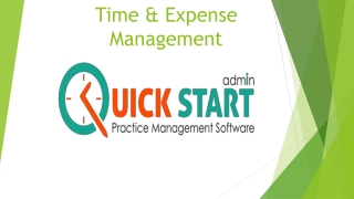 Time & Expense Management