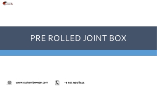 Pre roll joint boxes High Resolution Stock Photography in London, UK