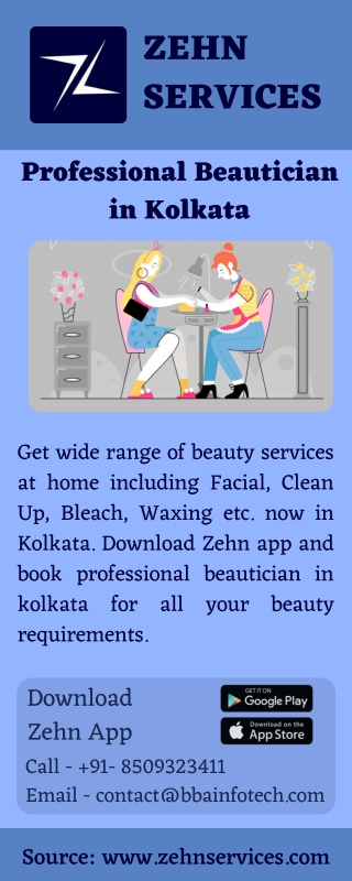 Professional Beautician in Kolkata