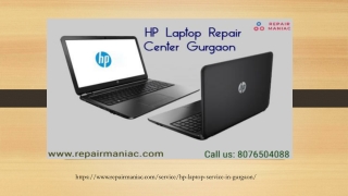 HP Laptop Repair Center Gurgaon