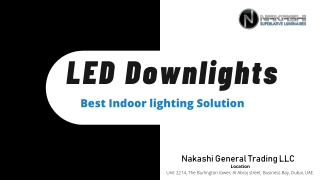 LED Downlights- Advantages and Tips for Buying