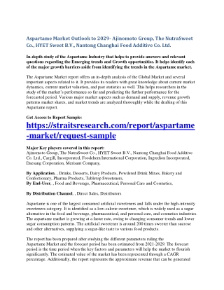 Aspartame Market