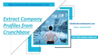 Extract Company Profiles from Crunchbase