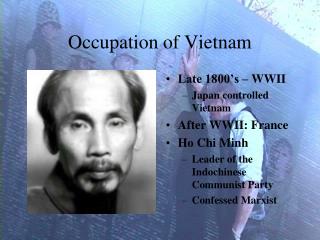Occupation of Vietnam