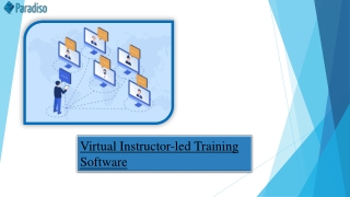 Virtual instructor-led training