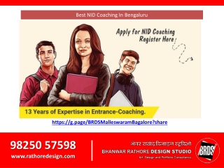 Best NID Coaching In Bengaluru