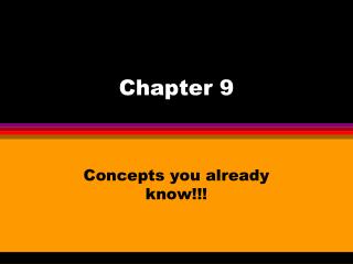 Chapter 9