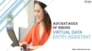 Advantages Of Hiring A Virtual Data Entry Assistant