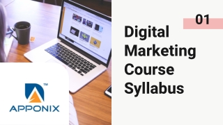 Digital Marketing Course Syllabus