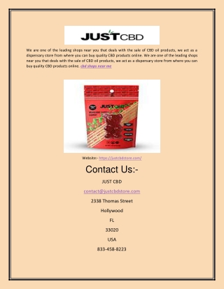 CBD Shops Near Me