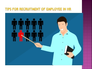 Tips for Recruitment of Employee in HR