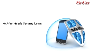 McAfee Mobile Security Login | mcafeepro.com