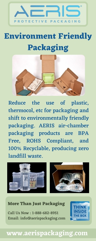 Environment Friendly Packaging