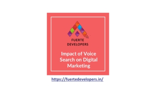 Impact of Voice Search on Digital Marketing in Future