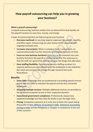 Outsource accounting pricing India-converted