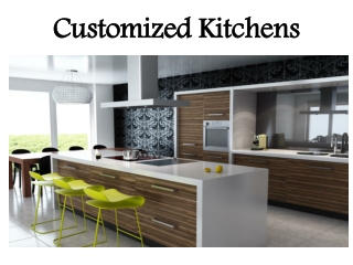 Custom Made Kitchens