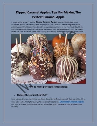 Chocolate Covered Apples | Mister Apple