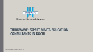 Best Malta education consultant in Kerala