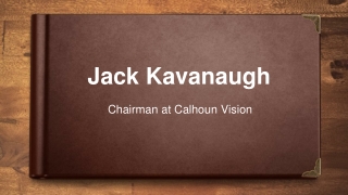 Chairman at Calhoun Vision
