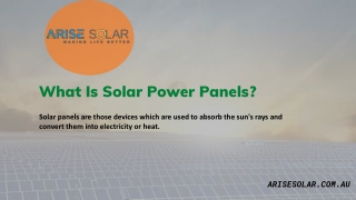 What Is Solar Power Panels And How Can It Save Money On Electricity Bills (1)