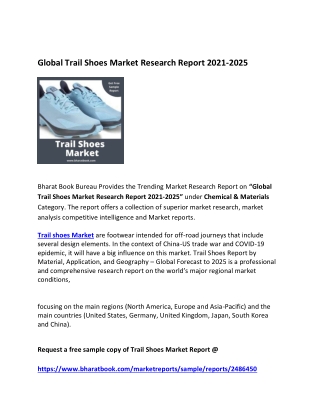 Global Trail Shoes Market Research Report 2021-2025